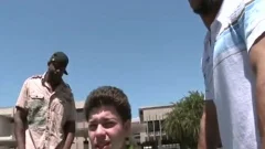 Interracial anal sex tape