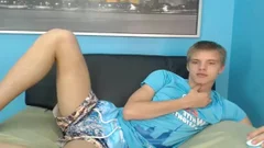 handsome Russian twink  jerk off