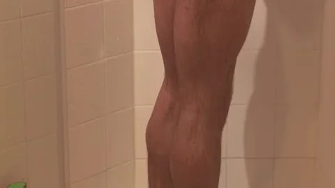 delicious Ben Kieren Shower Solo, hairy Muscle