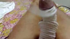 My penis tied In 10 MTR Rope And I Want spooge .