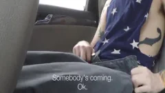 Public Car Jerkoff