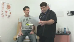 Mikeys Tight Hole Welcomes The New Doctors Finger