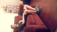 Skinny hottest twink boy masturbating
