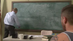 Big Dicks At School: Studly Tutor Teaches Raw Latin Love