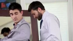 homo Tailor Comes Over To Welcome His Behind Filled With Some admirable Wide penis