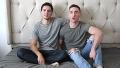 Uncut ramrod Lucas Garza bonks Forrest Marks