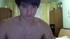 handsome wild Czech man Cums On web camera