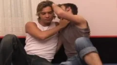 Luscious dudes from behind pokeing