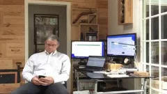 large Dicked dad jerking off 009