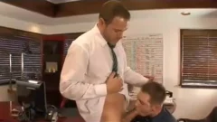 Flaming sucking & rimming In The Office