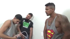 Neck take up with the tongue And Spit