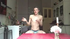 twink IS ALWAYS HUNGRY FOR raw penis