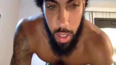 Bearded man Showing His large shlong