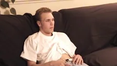 large cock non-professional Tye Jerks Off