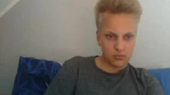 German pretty chap Cums And Eats It, delicious large a-hole