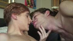 large ramrod twink butthole stab With cumshot
