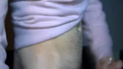 pretty lad stroking In Live