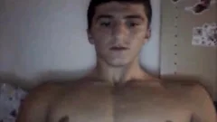 handsome Albanian chap With large weenie Cums On web camera,admirable charming ass