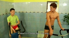 Innocent Teen Overwhelmed by Jack's Muscles