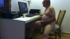 grandad sperm On web camera