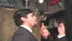 Cigar Smoking Hunks Suited And bang