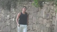 Muscle big dick brazilian blowjob cum