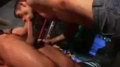 slammed By Two men