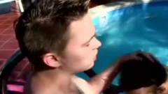 beautiful dudes Go Out To Pool For A nice pound