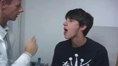 lovely lad gets penis Tugged By Doc