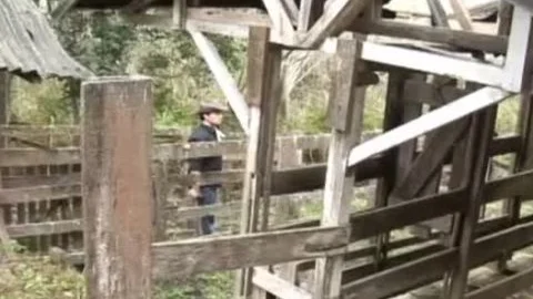 Latino Barebacking Barn plow