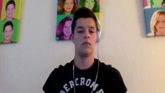 Sister Walks In On Brother whilst His Hard penis