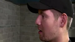 ramrods Rear Pumping In The Locker Room.