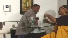 wild Interracial group sex