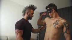 maskurbate: Manuel Takes Charge at Maskurbate