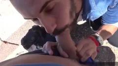 Outdoor Latin Gaysex With Two Skinny twinks