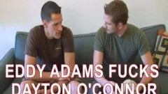 Eddy Adams pounds Dayton OConnor