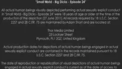 small World monstrous schlongs E24