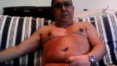 grandad sperm On web camera