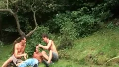 Raw hard pounding with lustful couple