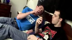 teen Brian Strowkes And slutty Eli Smoking whilst nailing Hard