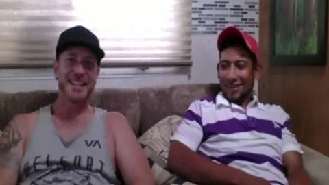 Straight Latino Construction Worker acquires First cook jerking From A chap (Martin two)