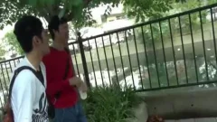 oriental teen Bounces penis