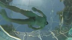Swimming undressed In Slow Motion, Including Some underwater Dancing