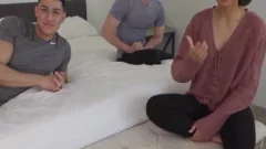 gay Latino Andre WIllis banged deep By first Timer And Fitness Model Mason Skyy - gigantic booty Michelle Anderson acquires DP'd For first Time Too!!