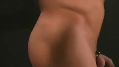Muscled daddy Solo And Jerking his tasty fellowhood while In Chains