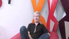 blond boy Having unprotected Interracial homosexual Sex