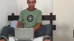 hawt black guy pleasing his White friend