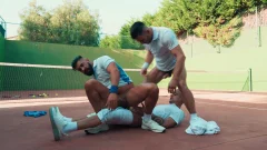 Men: Rimming & Fingering on the Court