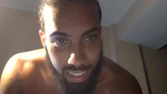 filthy Brazilian Showing His curly dick