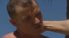 Poolside threeway